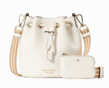 New Kate Spade Rosie Mini Bucket Bag Parchment Multi - $123.41