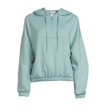Avia Women&#39;s Half Zip Hoodie Sweatshirt Green Size S(4-6) - £21.01 GBP