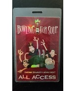 BOWLING FOR SOUP - ORIGINAL DRUNK DYNASTY 2016/2017 TOUR LAMINATE BACKST... - $46.00