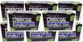 LOT 8 x Shugar Soapworks Charcoal Eucalyptus Soap Bar 5 oz Each BRAND NEW SEALED - £28.79 GBP