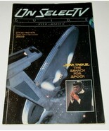 ON SelecTV Subscription Television Program Guide 1985 Star Trek Leonard ... - $34.99