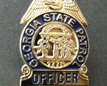GEORGIA STATE PATROL OFFICER STATE LAPEL PIN 1 INCH - £4.52 GBP