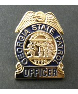GEORGIA STATE PATROL OFFICER STATE LAPEL PIN 1 INCH - £4.46 GBP