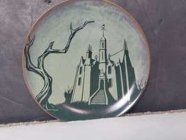 Disney Parks The Haunted Mansion  Appetizer Ceramic Plate 8&quot; Halloween - £17.18 GBP