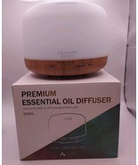 ASAKUKI 500ML Premium Essential Oil Diffuser with Remote Control LED Moo... - $34.64