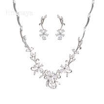 Simplicity Style Charming Flower Cubic Zircon Design Distincitve Jewelry Set For - £38.27 GBP