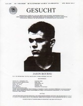 The Bourne Supremacy,  Wanted Poster, Matt Damon - £31.64 GBP