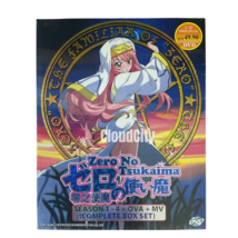 Anime DVD Zero No Tsukaima Season 1-4 + OVA + MV Boxset English Subtitles - £22.88 GBP