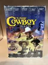 Classic Cowboy Heroes VHS Box Set 5-Pack Collector Series SEALED 1997 Jo... - $18.02 CAD
