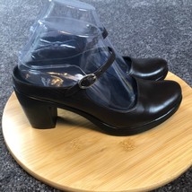 DANSKO Mary Jane Shoes Y2K Trixie EU39 US 8.5 Napa Leather Mules Block Heel - $39.50