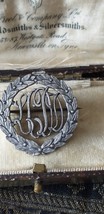 Antique Vintage Victorian 1800-s Silver Brooch 5.21 g Full Hallmarks Ver... - £74.31 GBP