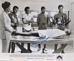 Persis Khambatta &amp; Stephen Collins Signed Photo X2 -STAR Trek Tmp w/COA - £605.13 GBP