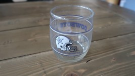 Vintage Dallas Cowboys Whiskey Glass 3.75 inches - $17.81