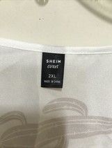 Shein Women’s Blouse Sex Size 2 XL Cactus Printed - $13.09