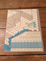 SPI 1975 World War 1 1914-1918 Moment In Conflict #4 Board Game Map Only - $334.31 MXN