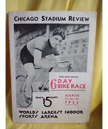Vtg. 1935 Official Program 6 Day Bike RaceChicago Stadium - $101.76 CAD