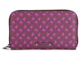 Vera Bradley Plum Studs Accordion Wallet NWT - £27.70 GBP