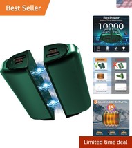 2-in-1 Rechargeable Hand Warmers - 10000mAh Power Bank for Winter Advent... - $60.00