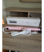 Professional Automatic Hair Curler Flat Iron Pink - $21.77