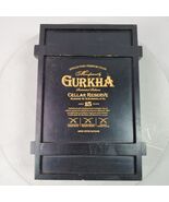 Gurkha Cellar Reserve Cigar Box Wood 10x7x3 Inch EMPTY Tobacciana - $421.85 MXN
