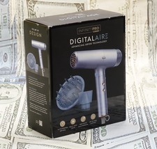 InfinitiPRO by Conair DigitalAIRE Hair Dryer Blue Advancing Dryer Technology 999
