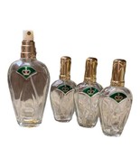 Set of 4 Vtg Green Wind Song by Prince Matchebelli Unboxed Empty Perfume... - $26.16