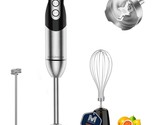 Pro Titanium Reinforced 3-In-1 Immersion Hand Blender, Powerful With 80%... - $44.99
