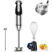 Pro Titanium Reinforced 3-In-1 Immersion Hand Blender, Powerful With 80%... - $44.99