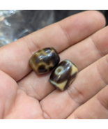 BEAUTIFUL LOT Vintage Old Himalayan Indo Tibetan Etched Agate Beads lot 2 - €71,41 EUR
