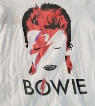 David Bowie T Shirt 2019 Cotton Graphic White Small Short Sleeve Front I... - £10.96 GBP