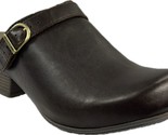 EASTLAND WOMEN&#39;S ADELE BROWN LIGHTWEIGHT LEATHER CLOG CASUAL SHOES, 3397... - $53.99