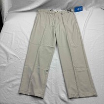 Haggar Mens Dress Pants Grey Cool 18 Pro Classic Fit Comfort Stretch 30W... - £18.94 GBP