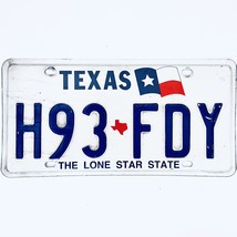  United States Texas Lone Star Passenger License Plate H93 FDY - £13.24 GBP