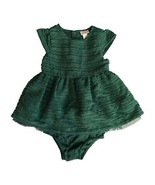 Cat &amp; Jack Green Christmas Dress Size 12 Months - $16.29 CAD