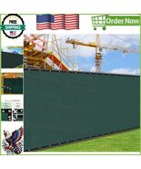 5x50ft Green Privacy Screen Fence with Reinforced Bindings &amp; Rust-Proof ... - $1,661.50 MXN