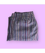 Westbound Woman Capris Pants Size 16 W Navy Blue Striped Slim Tummy Park... - $32.00 CAD