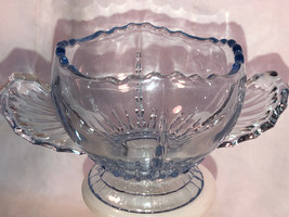 Blue Radiance Sugar Bowl Depression Glass Mint - £7.80 GBP