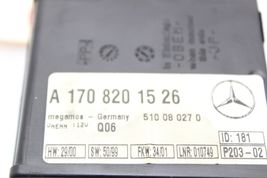 97-04 MERCEDES-BENZ SLK320 Anti Theft Control Module F1631 image 11