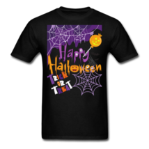 Happy Halloween Spooky Halloween T Shirt Trick Or Treat - £15.94 GBP