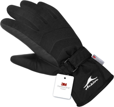 Ski Snow Gloves Winter Warm 3M Thinsulate Waterproof Touchscreen Men Women - £33.46 GBP
