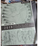 2019 ASME BOILER AND PRESSURE VESSEL CODE SECTION VII RECOMMENDED GUIDEL... - $8,346.57 MXN