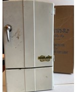 RARE Kiddyware Toy Metal Refrigerator Freezer 1940s-50s Sales Sample Met... - $143.38 CAD