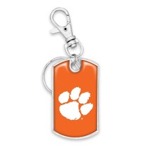 Clemson Tigers Dog Tag Keychain - $17.75