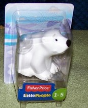 Fisher Price Little People POLAR BEAR Figure New - £6.96 GBP