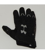 UA Under armour Spotlight Football Glove Black Silver Size S Right GLOVE... - $20.26 CAD
