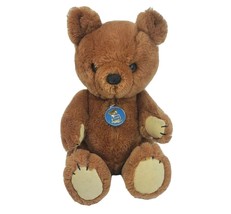 13&quot; Vintage 1981 Dakin Brown Jointed Teddy Bear Stuffed Animal Plush Toy Baby - £51.54 GBP