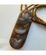 Top quality natural perfect Exquisite Hand carved Hetian sugar nephrite ... - $1,498.40 CAD