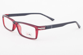 ZERORH+ EOS Black Red Eyeglasses RH181-02 55mm - $104.03