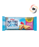 8x Bars Nutri-Grain Raspberry Soft Baked Breakfast Bars 1.3oz Fast Shipping - £12.50 GBP
