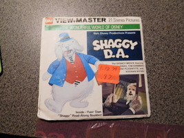 NEW OLD STOCK DISNEY&#39;S SHAGGY D.A. view master slides WITH BOOKLET - $16.00